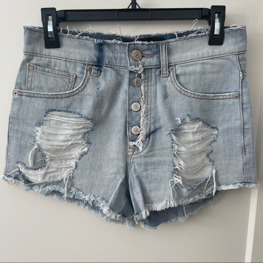 Distressed Denim Jeans